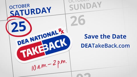 DEA's National Prescription Drug Take Back Day