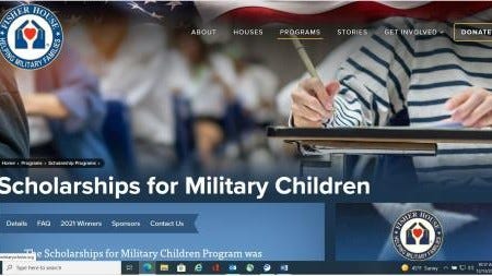 Scholarships for Military Children applications now being accepted