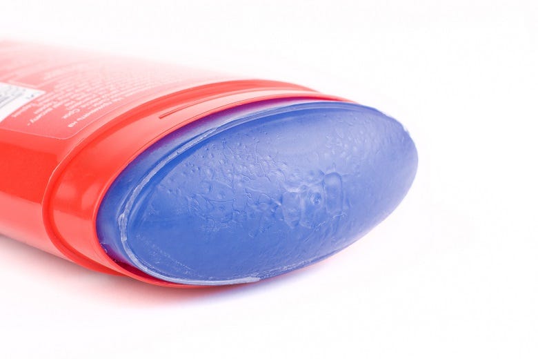 deodorant stick