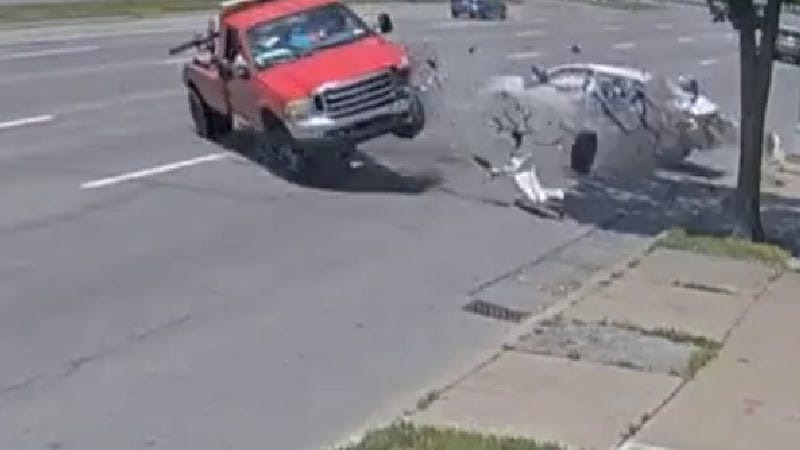 WATCH: Video captures wild crash after apparent road rage incident
