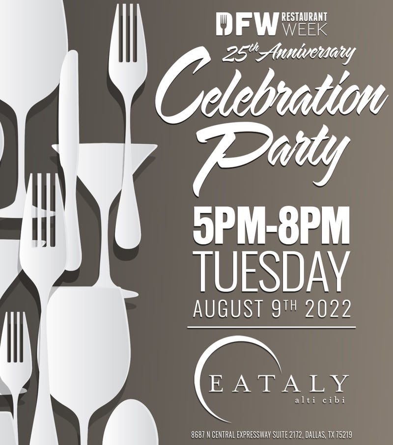 2022 DFW RESTAURANT WEEK CELEBRATION PARTY