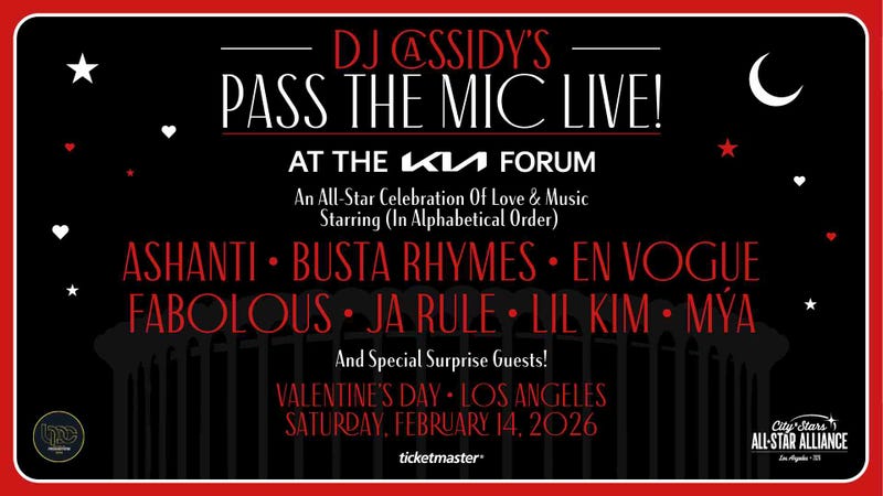 DJ Cassidy's Pass the Mic Live 2/14/26