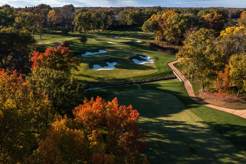 overview of Bellerive golf course