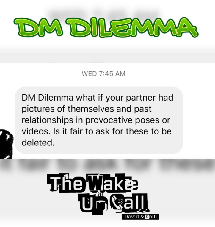 DM Dilemma: Past Provocative Pics