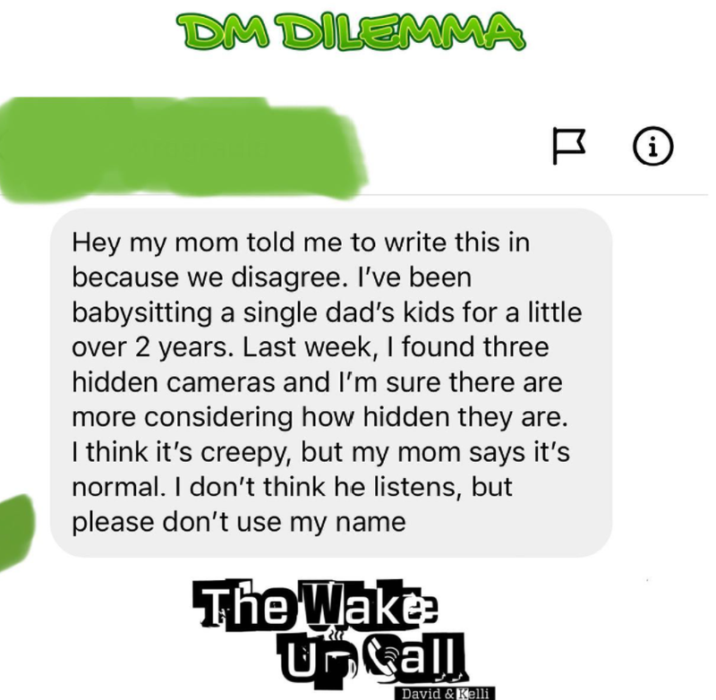 The Wake Up Call's DM Dilemma