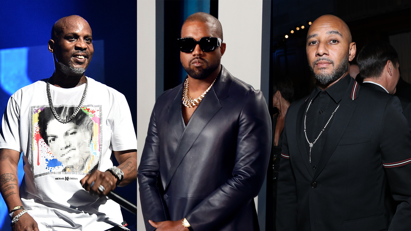 DMX, Kanye West and Swizz Beatz