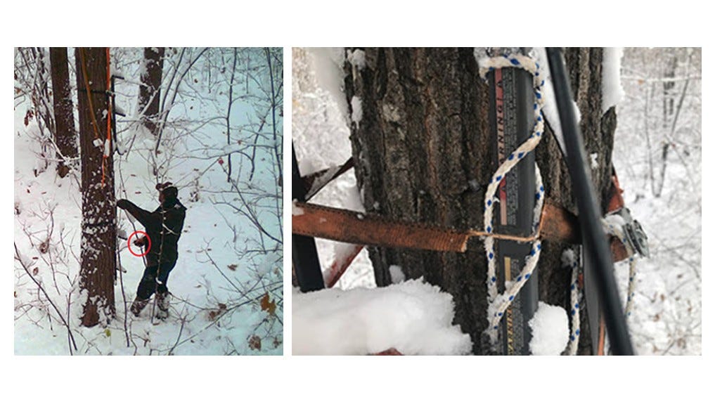 Washtenaw County man jailed in U.P. for harassing hunter, cutting tree stand causing big fall