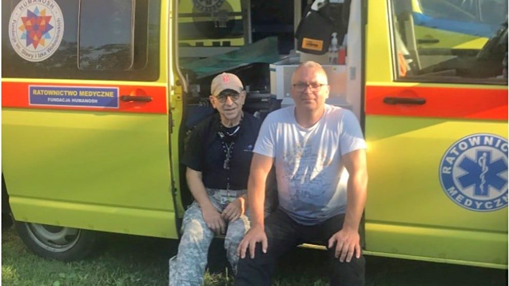 VA doctor, Army veteran travel to Ukraine