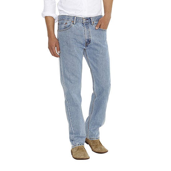 Levi's Men's 505 Straight Regular Fit Jeans