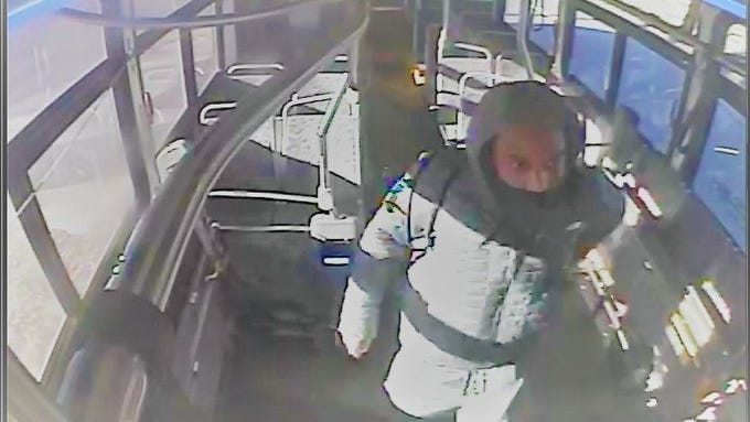 Detroit police seeking suspect who kicked DDOT bus, pointed gun at driver