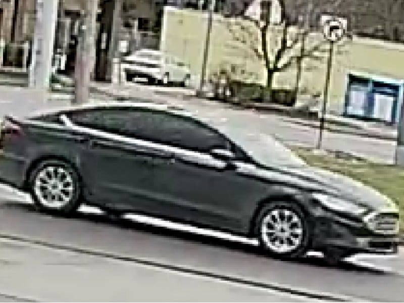Suspect's Ford Fusion