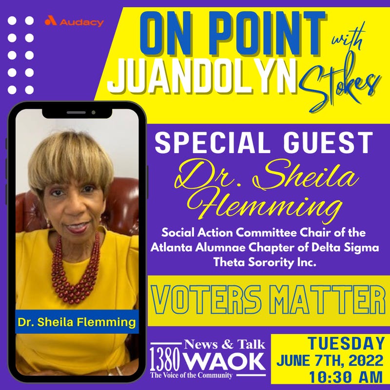 Dr. Sheila Flemming wants you to know "Voters Matter"