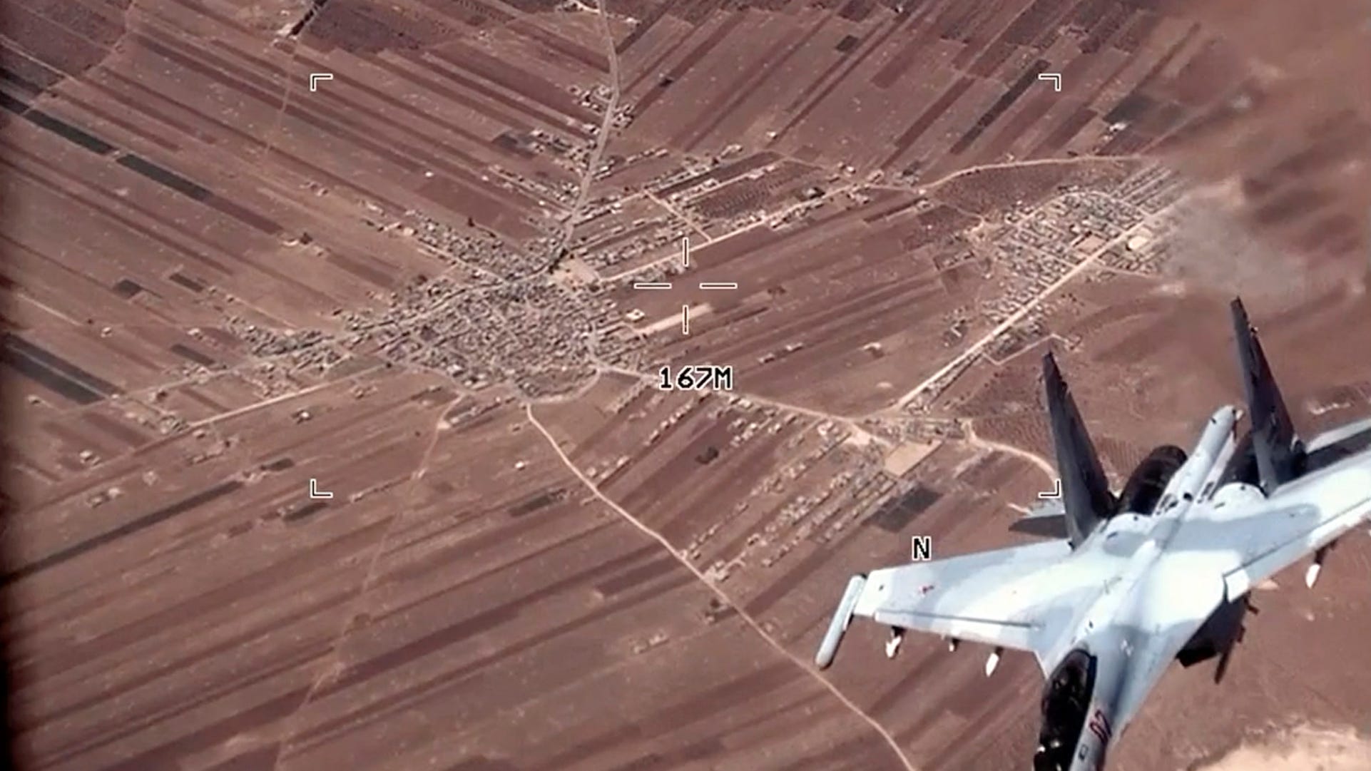 US releases video of Russian fighter jets harassing American drones over Syria