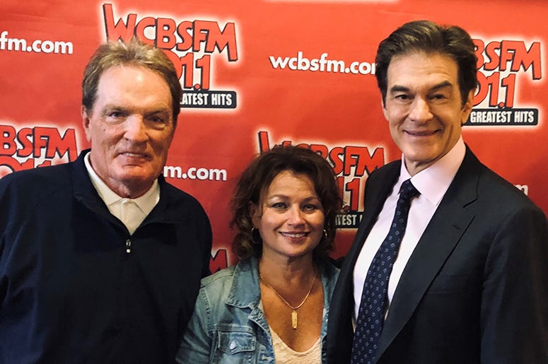 Dr. Oz with Scott Shannon and Patty Steele