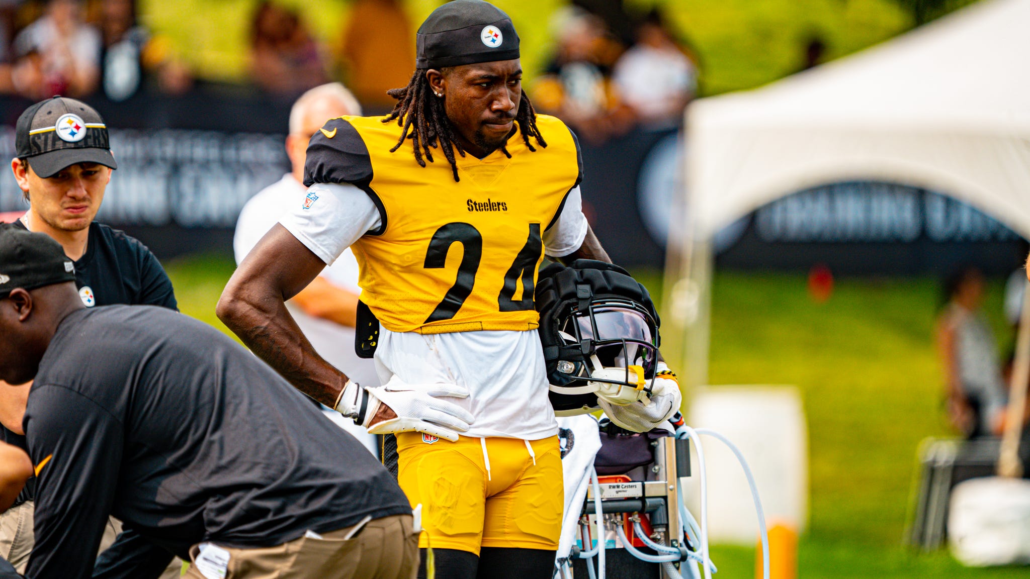 Porter back to practice, shutting doubters up