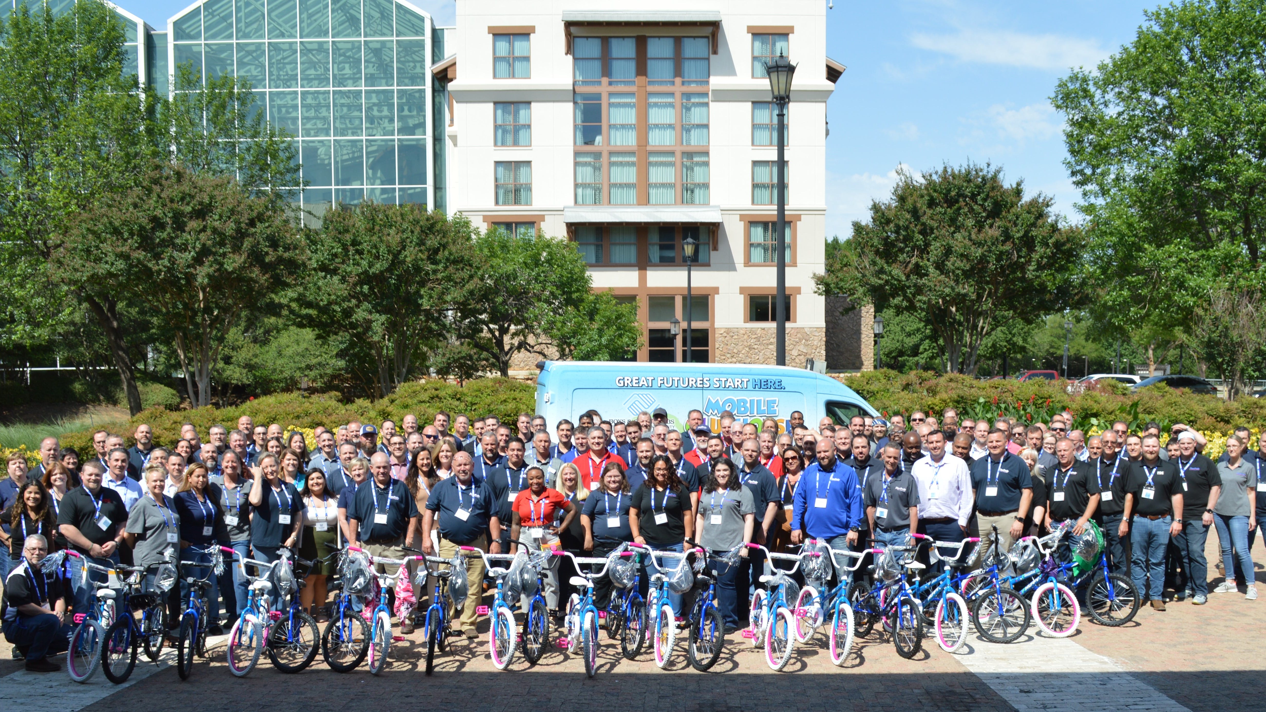 FleetPride team up to build bikes for deserving kids