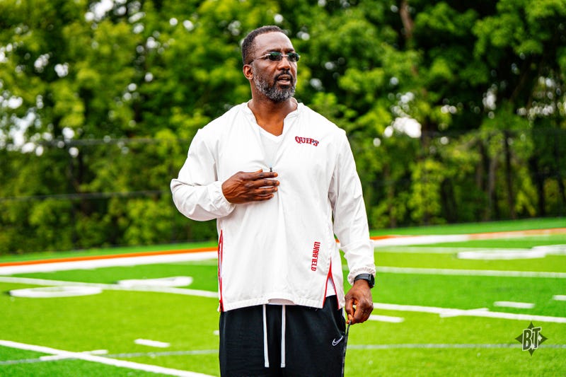 Aliquippa football coach Mike Warfield