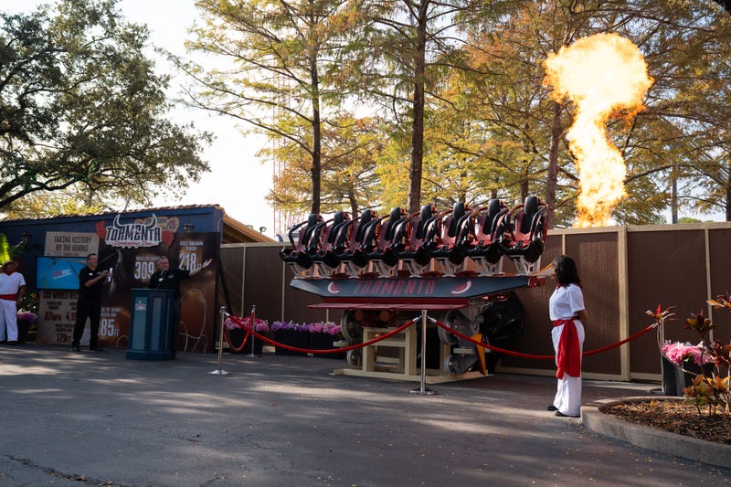 Six Flags Over Texas is announcing a new 309-foot roller coaster called Tormenta Rampaging Run, set to open in 2026 at the park in Arlington. 