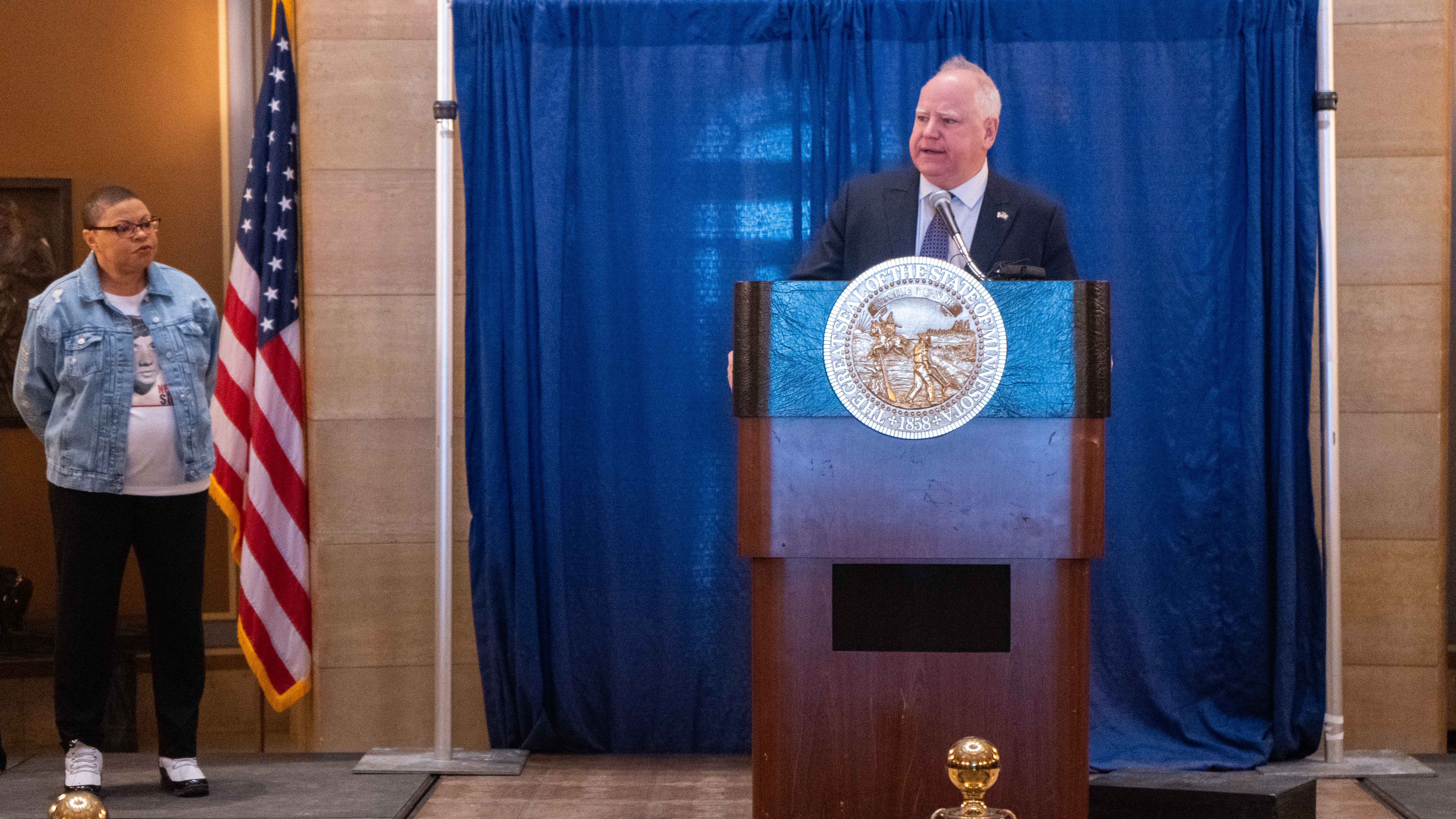 Governor Walz credits Black entrepreneurs for pushing for more funds for small businesses
