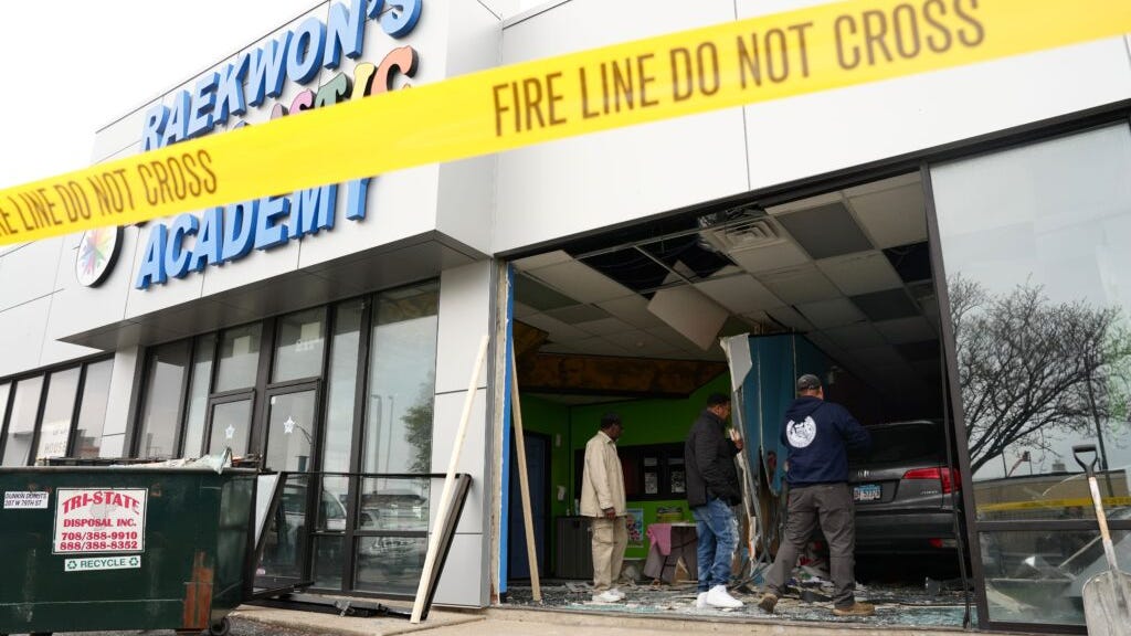 UPDATE: Crisis averted despite car plowing into South Side daycare