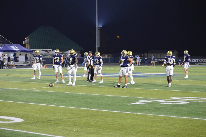 West Forsyth defense waits for Denmark offense to line up