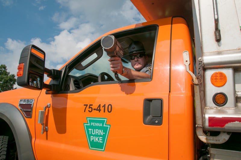 PA State Trooper during Operation Orange Squeeze