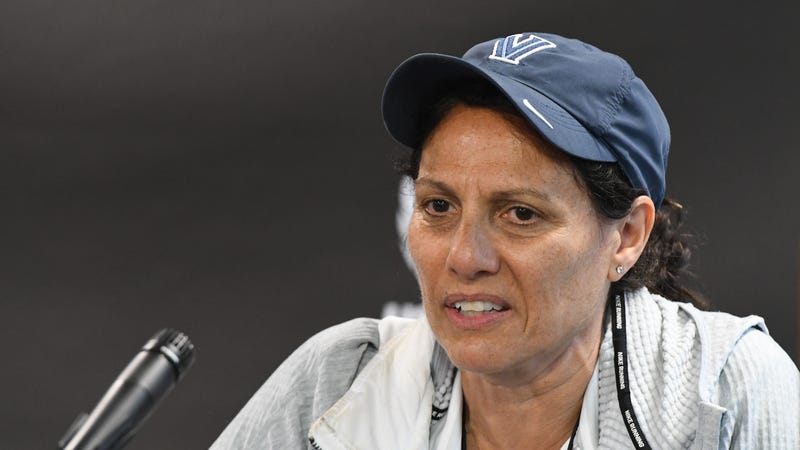 Villanova women's cross country and track and field coach Gina Procaccio.
