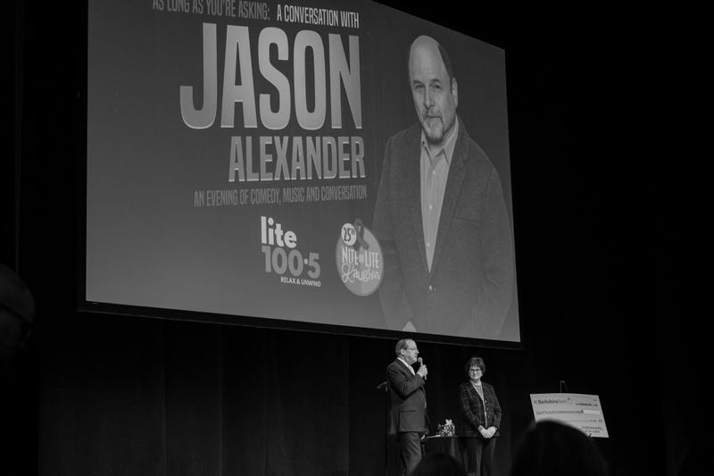 Stage for 25th Annual Nite of Lite Laughter