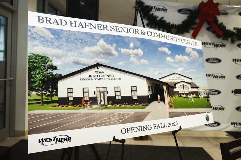 Photograph of the new Brad Hafner Senior and Community Center