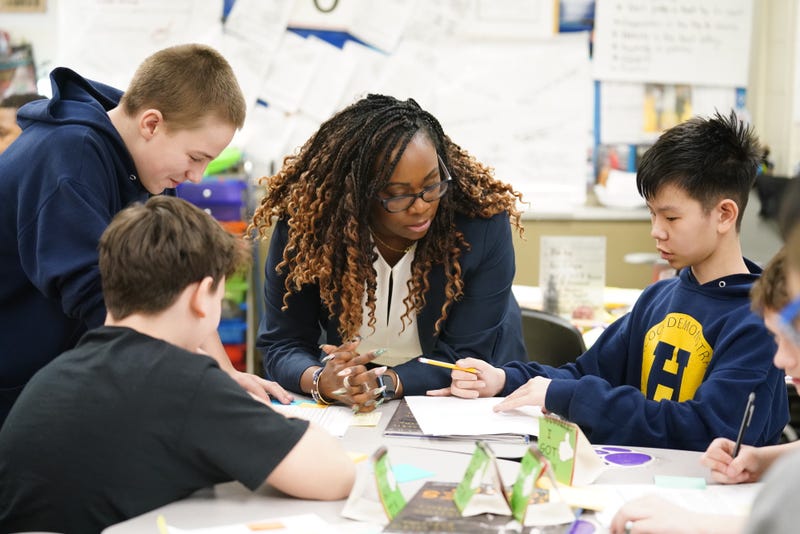 Melissa Bragg, principal of John Hancock Demonstration Schools