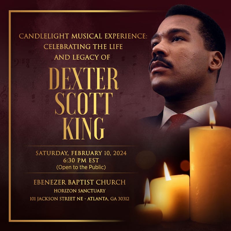 Dexter King, Dr. Martin Luther King Jr.