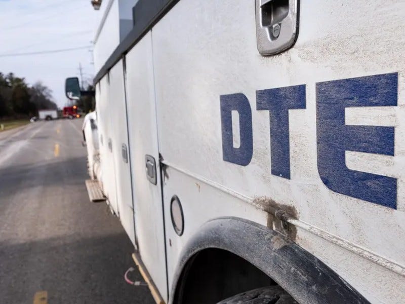 DTE Energy truck