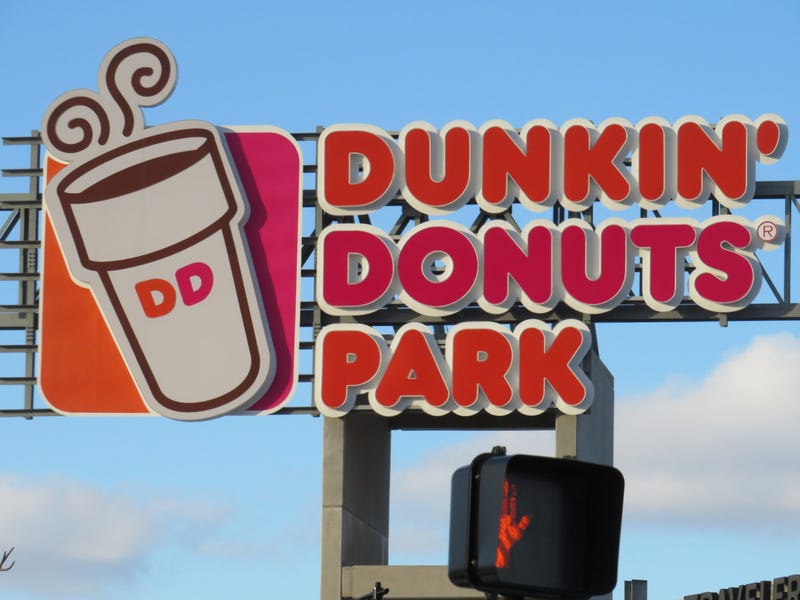 Dunkin' Donuts Park Sign in Hartford