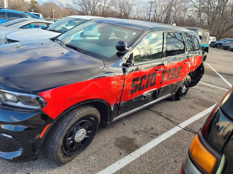 A top fire official in Washtenaw County is recovering after a semi truck plowed into his emergency vehicle early Thursday morning as he directed traffic around a different crash on I-94.