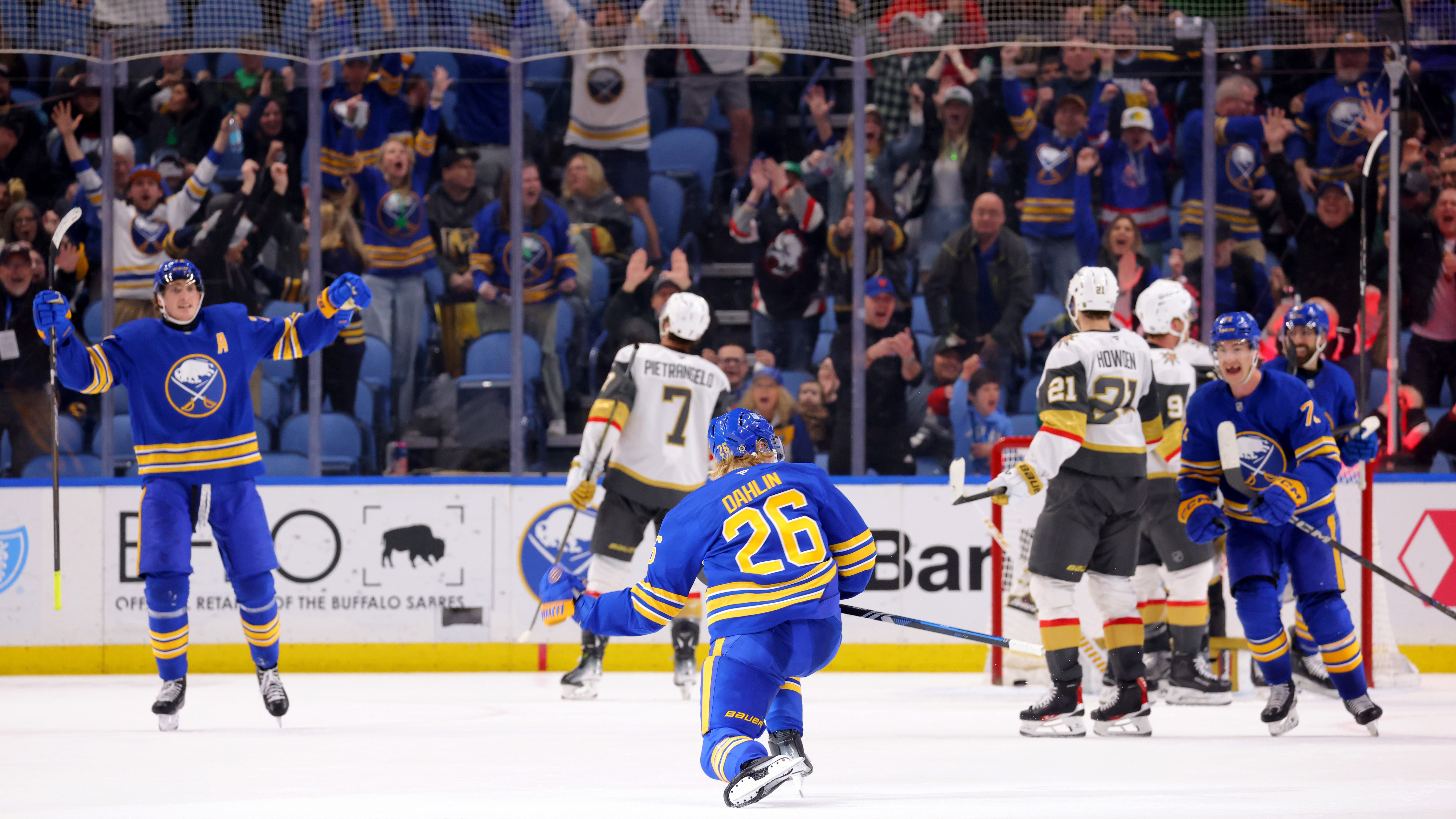 Hamilton: Sabres use late goal by Dahlin to beat Vegas in shootout