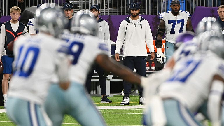 Jerry Jones leaves door open for Cowboys QB competition if Cooper Rush plays well enough