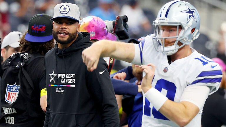 Could Dak Prescott take similar approach to return as Michael Gallup?