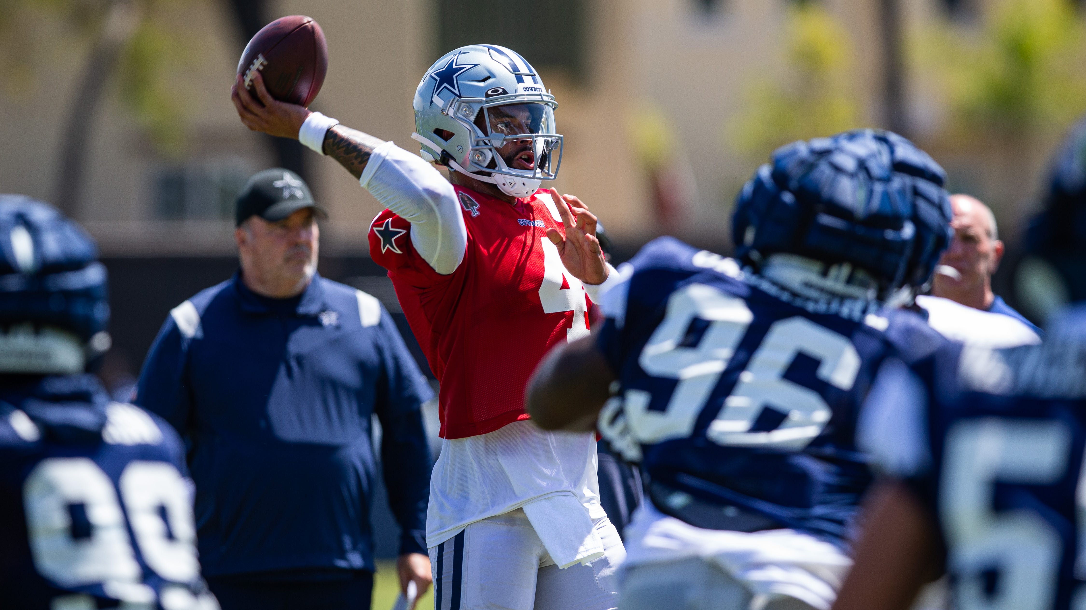 Dak Prescott downplays trash talk with Trevon Diggs, responds to LeSean McCoy comments