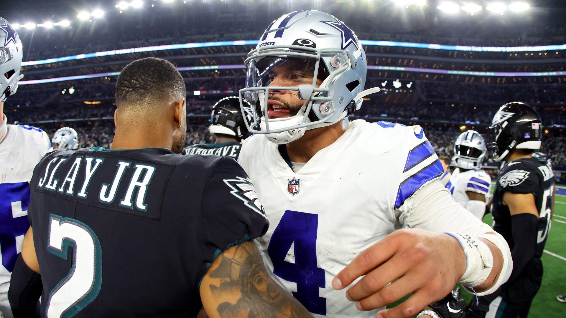 Sirianni on Prescott's 'zone' stats vs. Eagles: 'Not a fair assessment'
