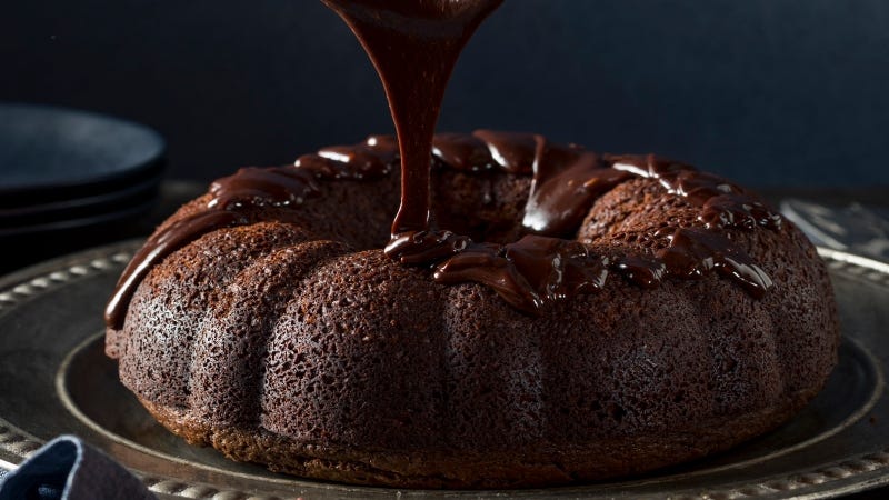 Dark Chocolate Bundt Cake