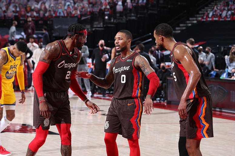 Damian Lillard Warriors