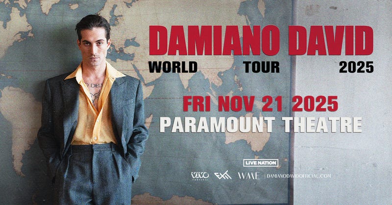 Damiano David tour