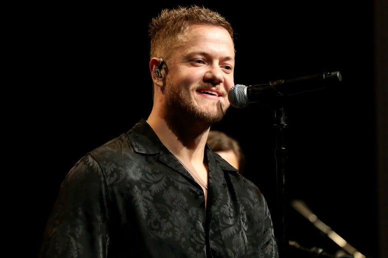Frontman Dan Reynolds of Imagine Dragons performs during the sixth annual Tyler Robinson Foundation Rise Up Gala benefiting families affected by pediatric cancer at Wynn Las Vegas on September 06, 2019 