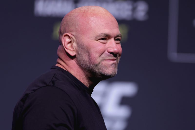Dana White attends the UFC 277 ceremonial weigh-in at American Airlines Center on July 29, 2022 in Dallas, Texas.