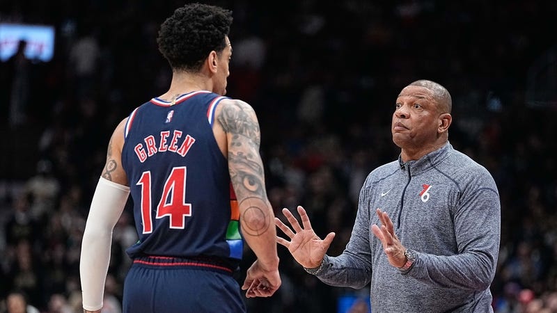 Danny Green warned Doc Rivers he would 'have his work cut out for him' with 76ers