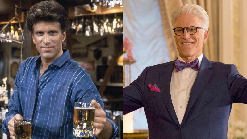 Ted Danson on "Cheers" and "The Good Place"