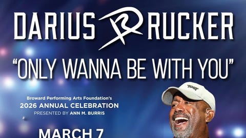 Darius Rucker @ The Broward Center's 2026 Annual Celebration