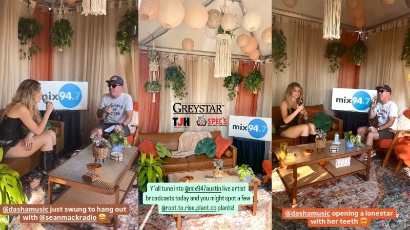 Dasha Live livegreystaratx.com lounge with Sean Mack / 10/11/24