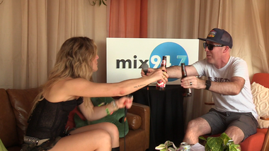 Sean Mack catching up with Dasha on Friday @  ACL Fest Weekend 2 