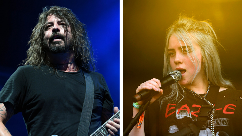 Dave Grohl Says Billie Eilish Is Like Nirvana in the '90s: “Rock and Roll Is not Close to Dead!”